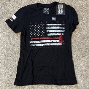 Black Patriotic Graphic Tee